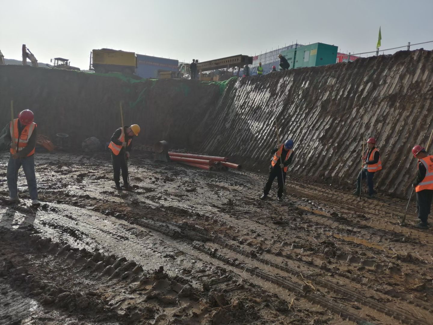 航天基地4号配水厂项目---陕建七建