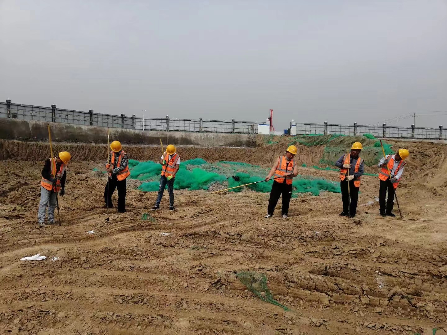 陕建十一集团安置项目基坑探查