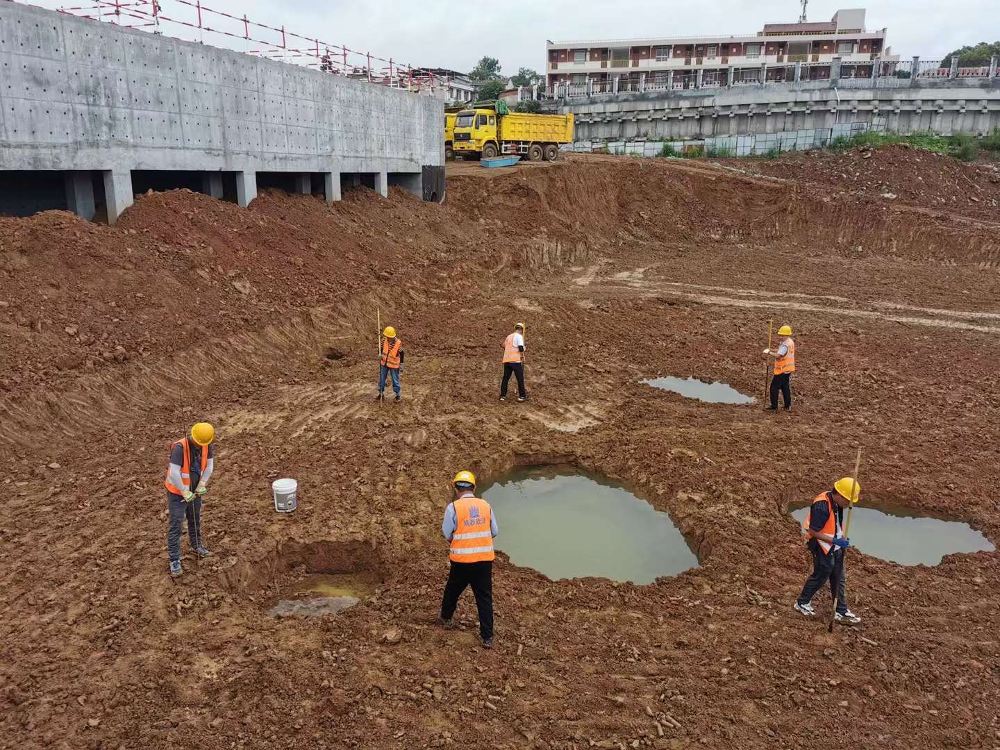 中建五局/中建三局/陕建六建/普探