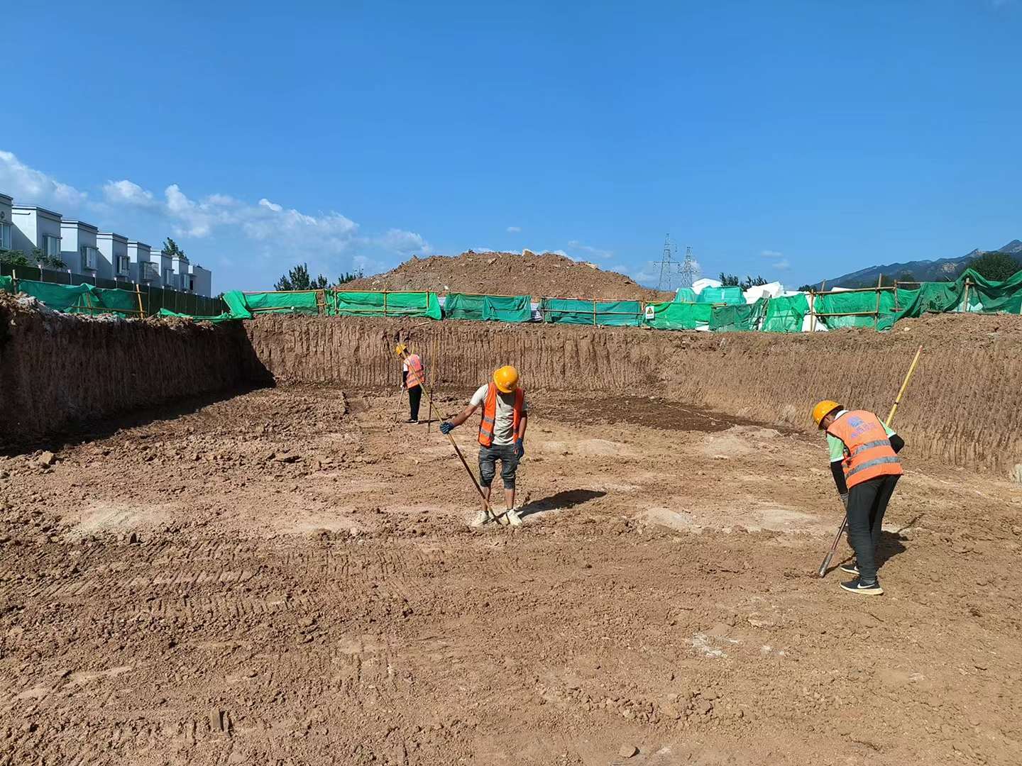 陕建七建/中建三局/基坑钎探普探