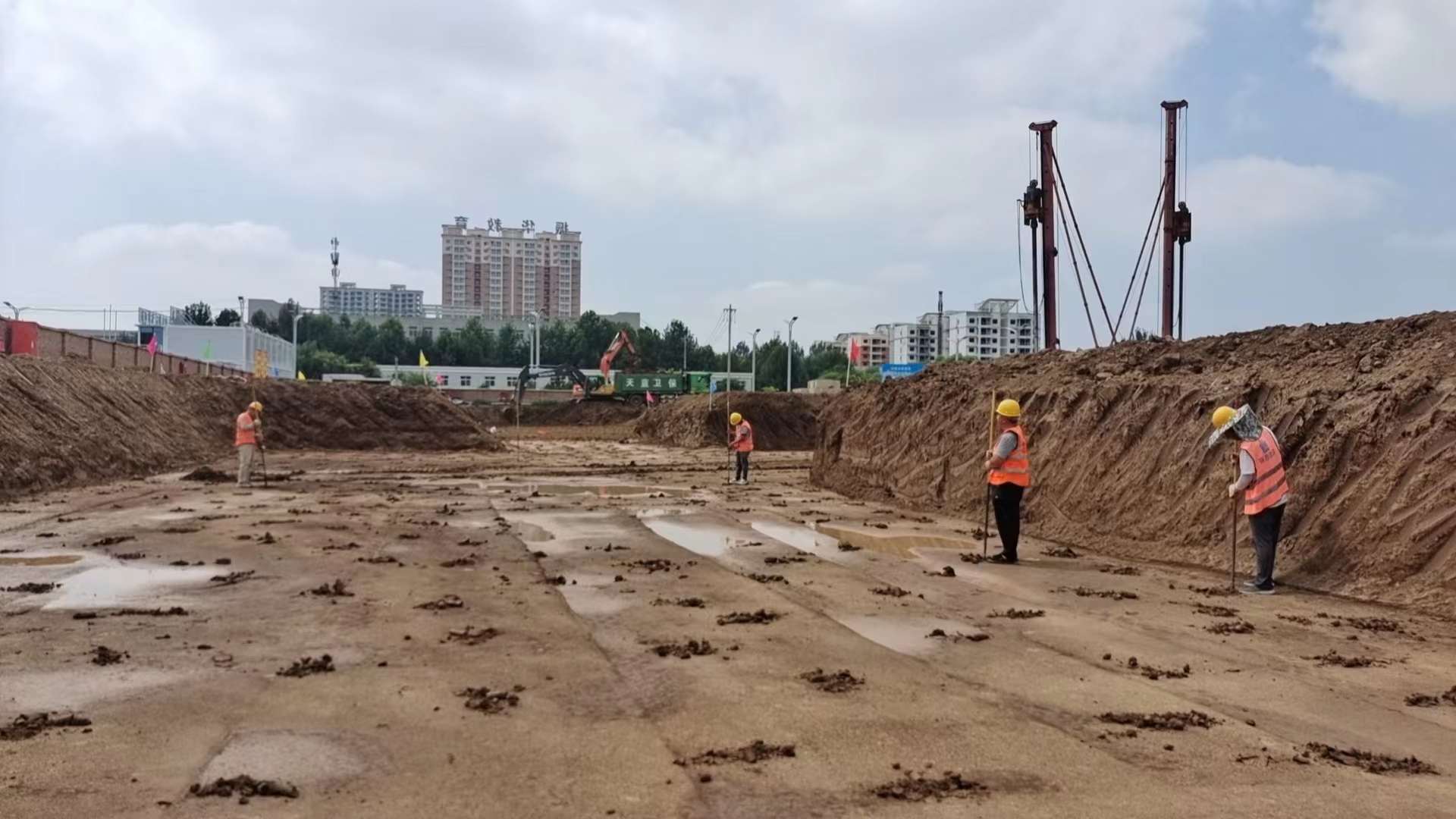 宝鸡阎良中建陕建/地基钻探用心去干